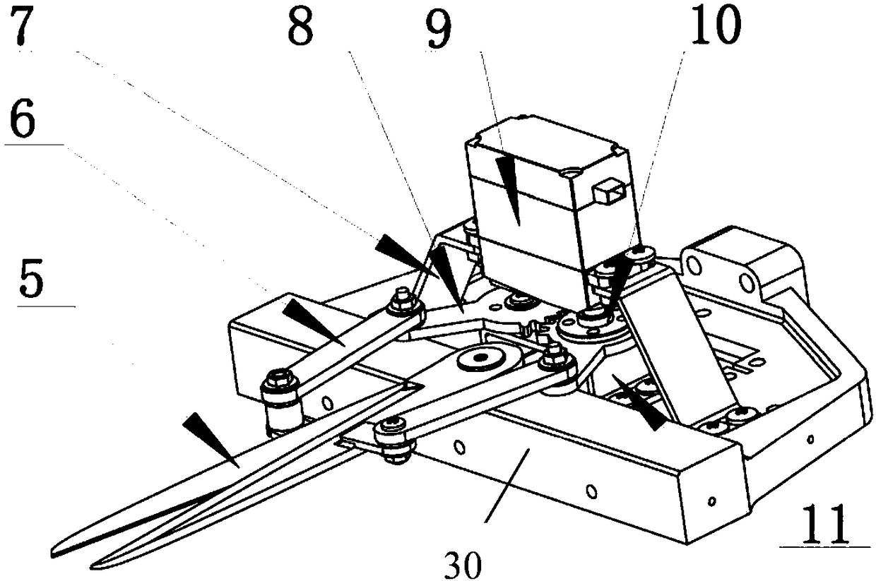 End effector of a string-type fruit picking robot