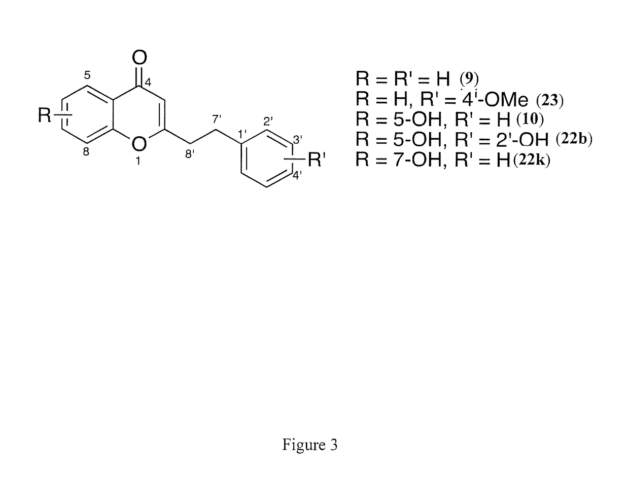 2-substituted-5-hydroxy-4H-chromen-4-ones as novel ligands for the serotonin receptor 2B (5-HT2B)