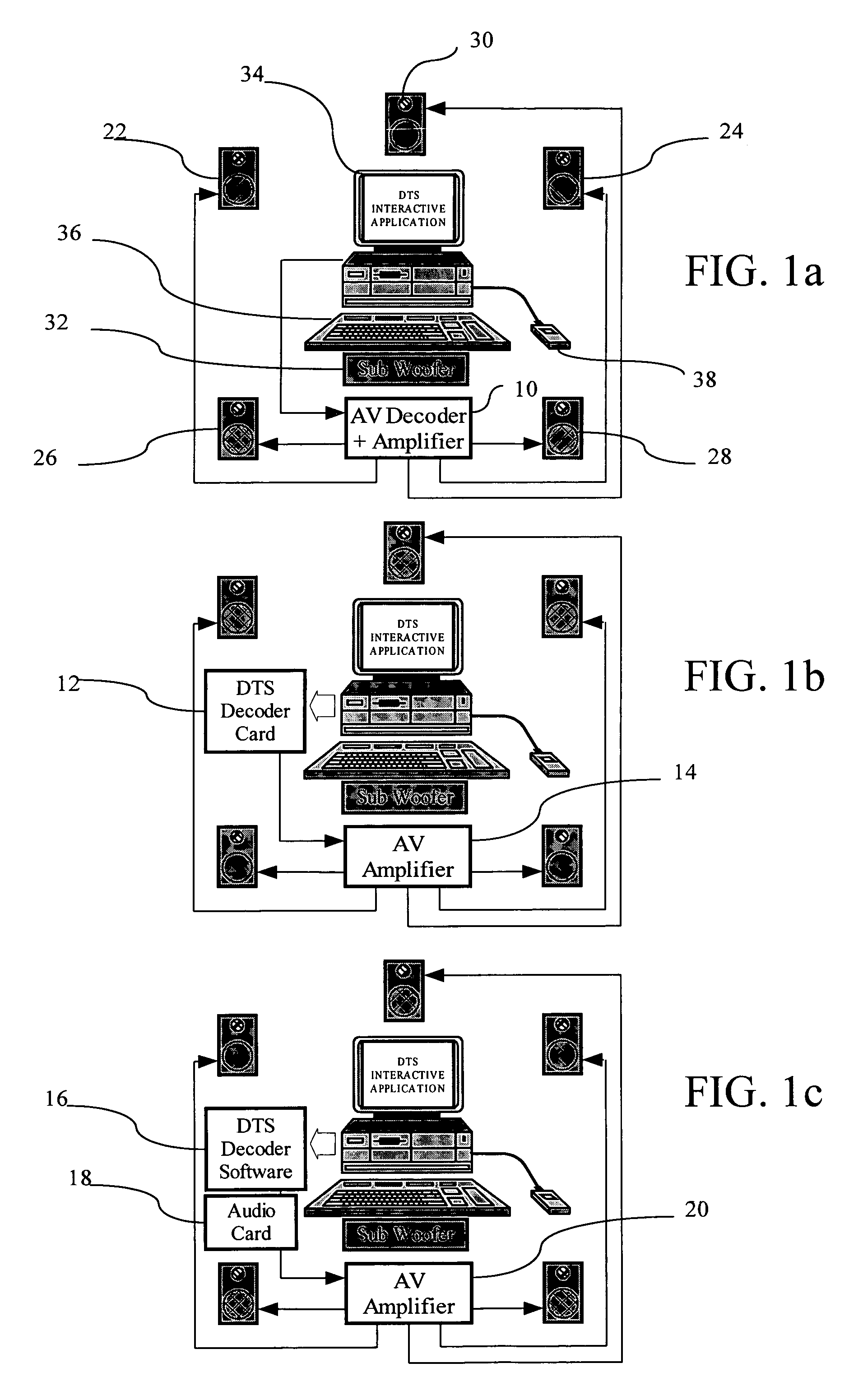 System and method for providing interactive audio in a multi-channel audio environment