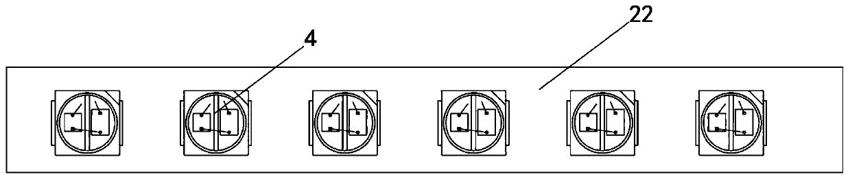 High-color gamut direct-lit backlight module with uniform light mixing