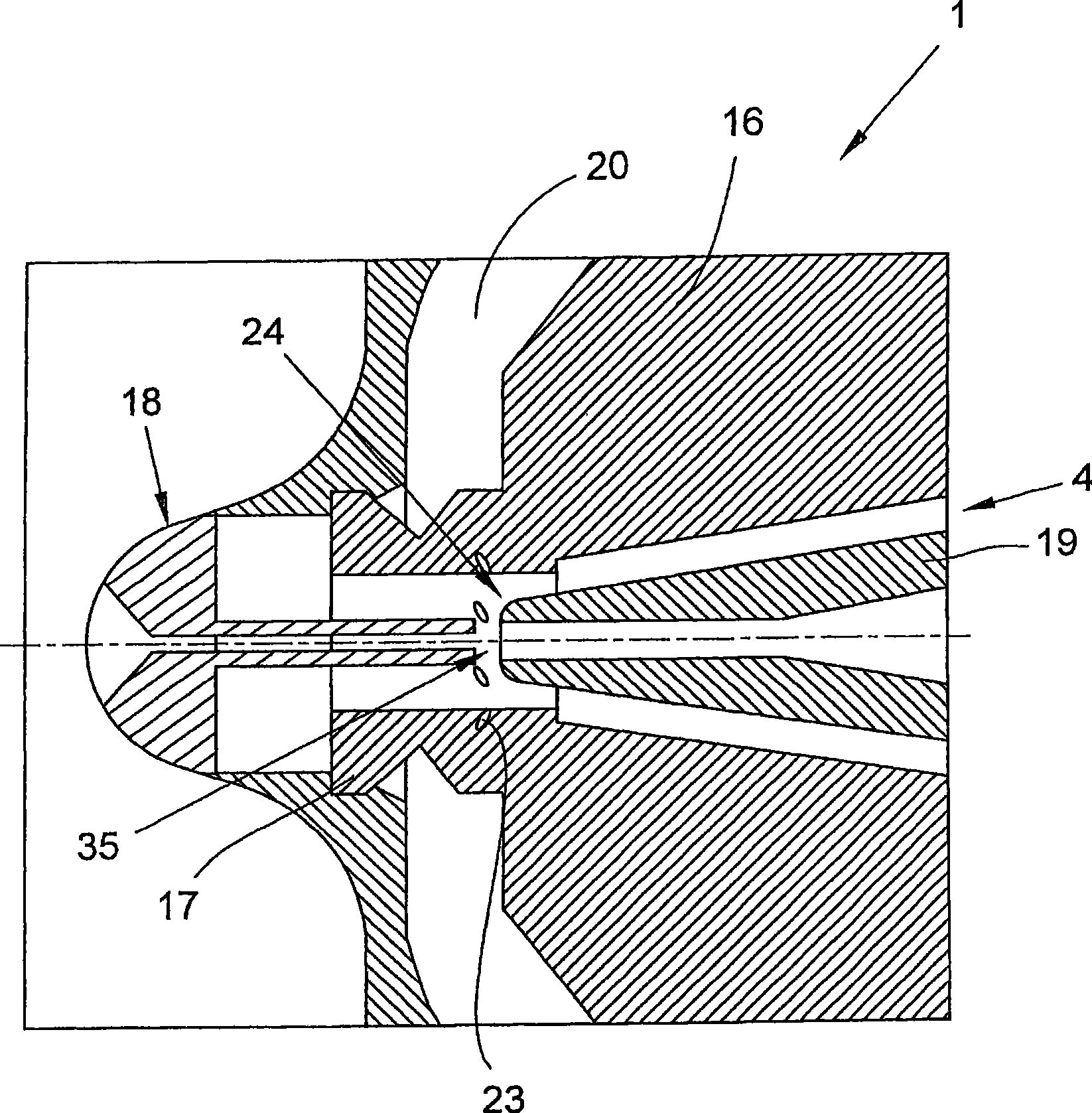 Air-jet spinning device