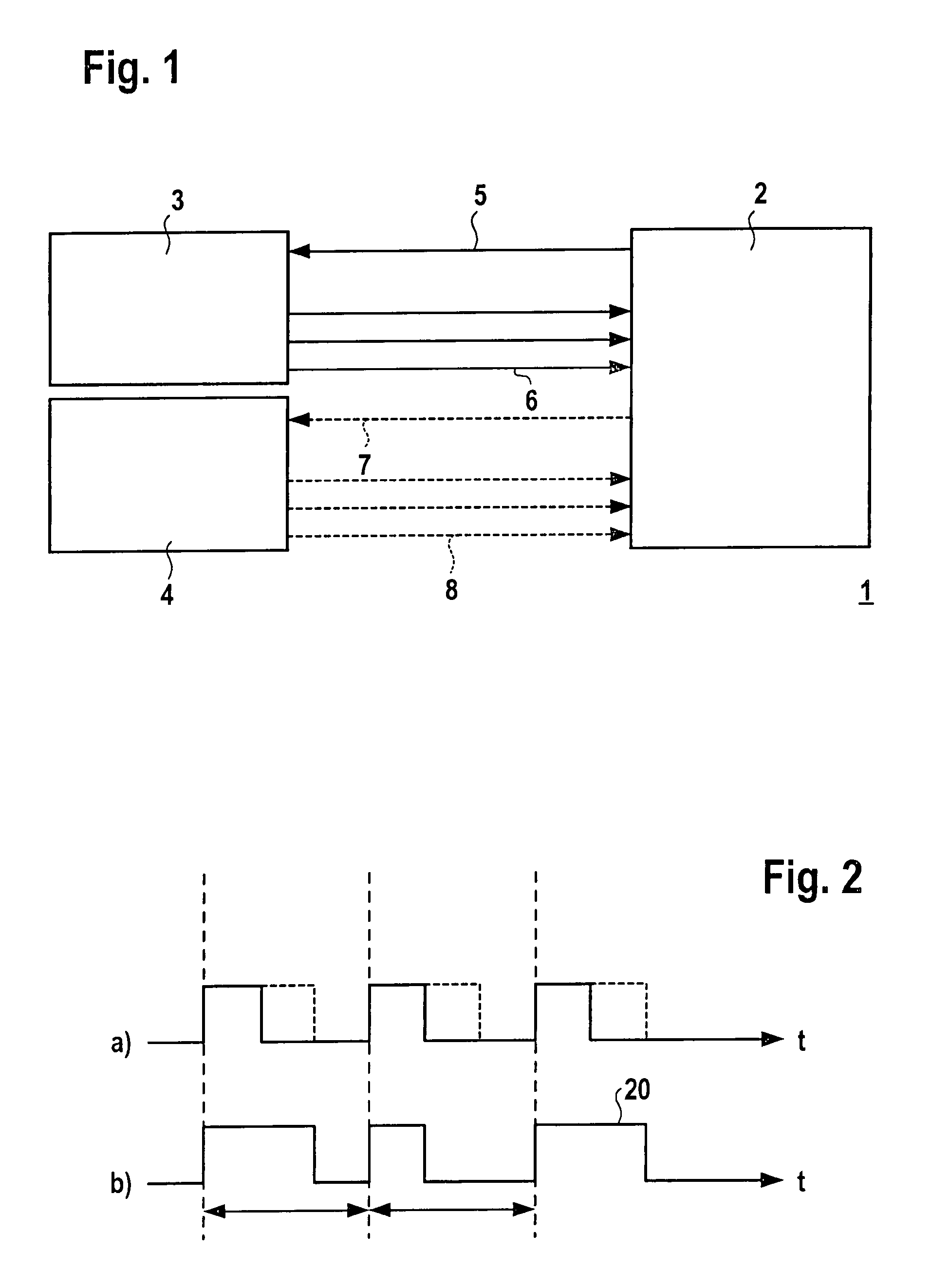 Image recording system with improved clock signal transmission