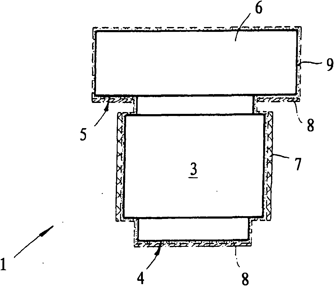 Screwing element and pipe connection device for attaching pipes