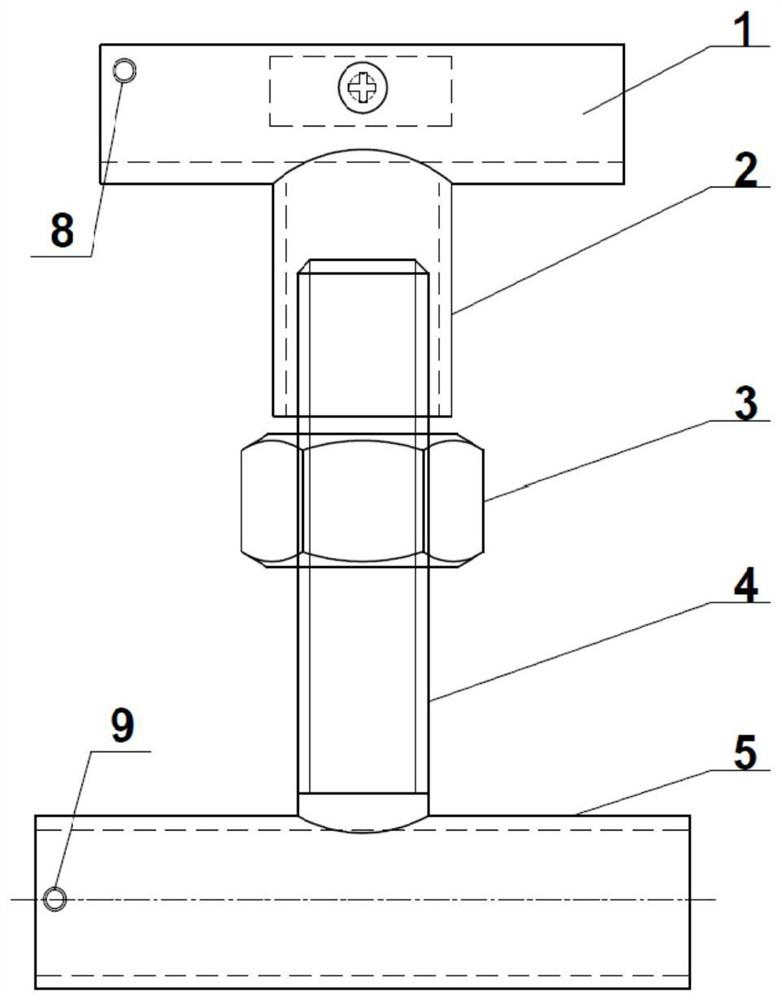 Oil inlet and return pipe maintenance tool and method for diesel engine body at nuclear power station