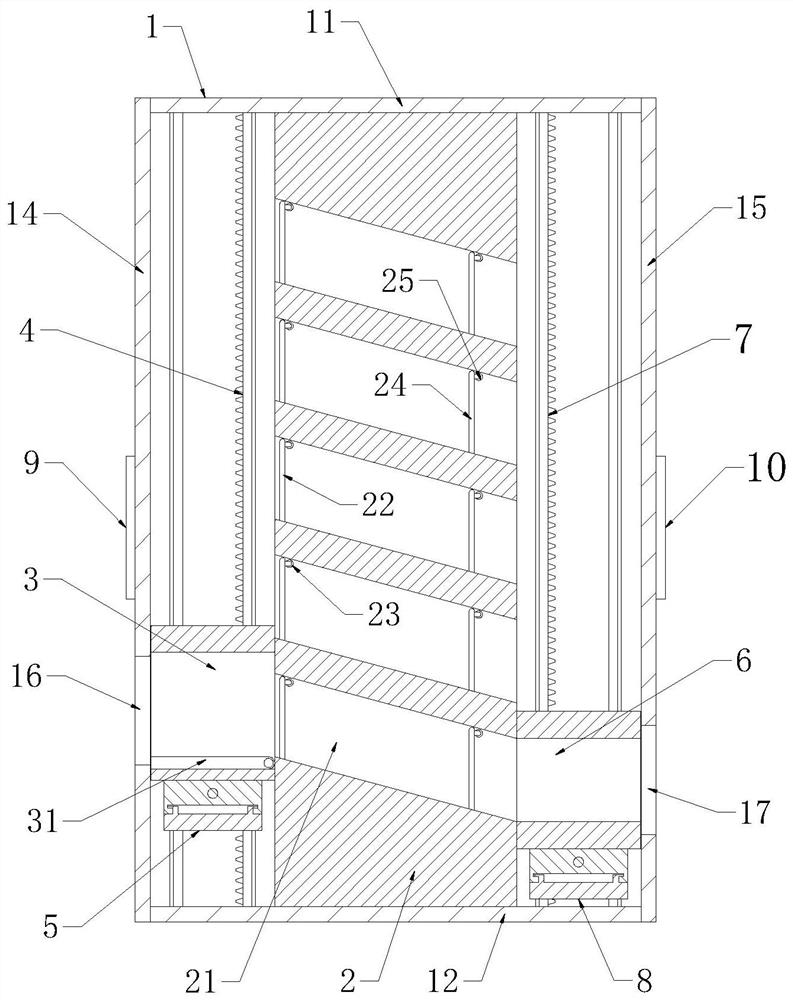 Intelligent storing and taking device for medical supplies