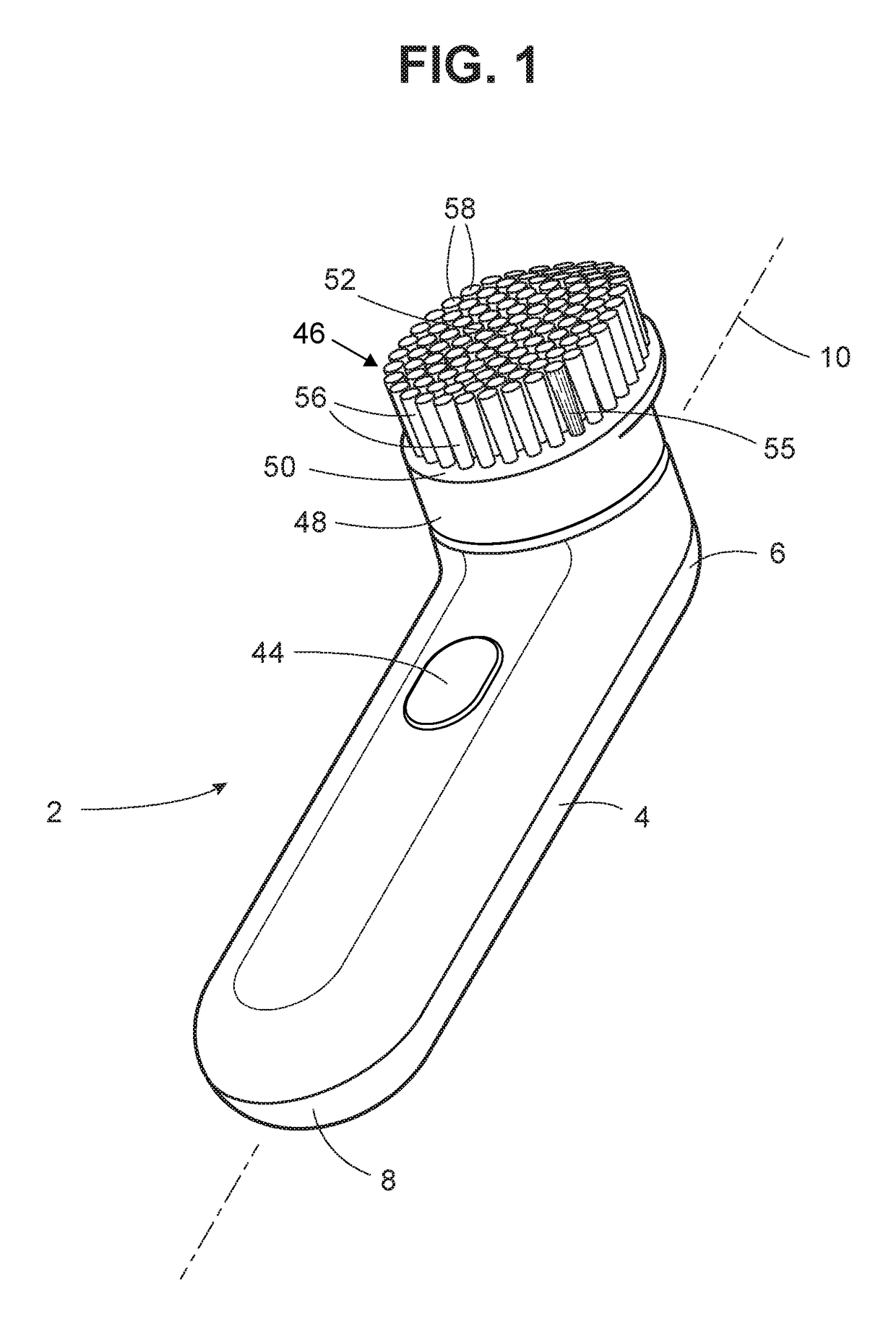 Powered skin care device