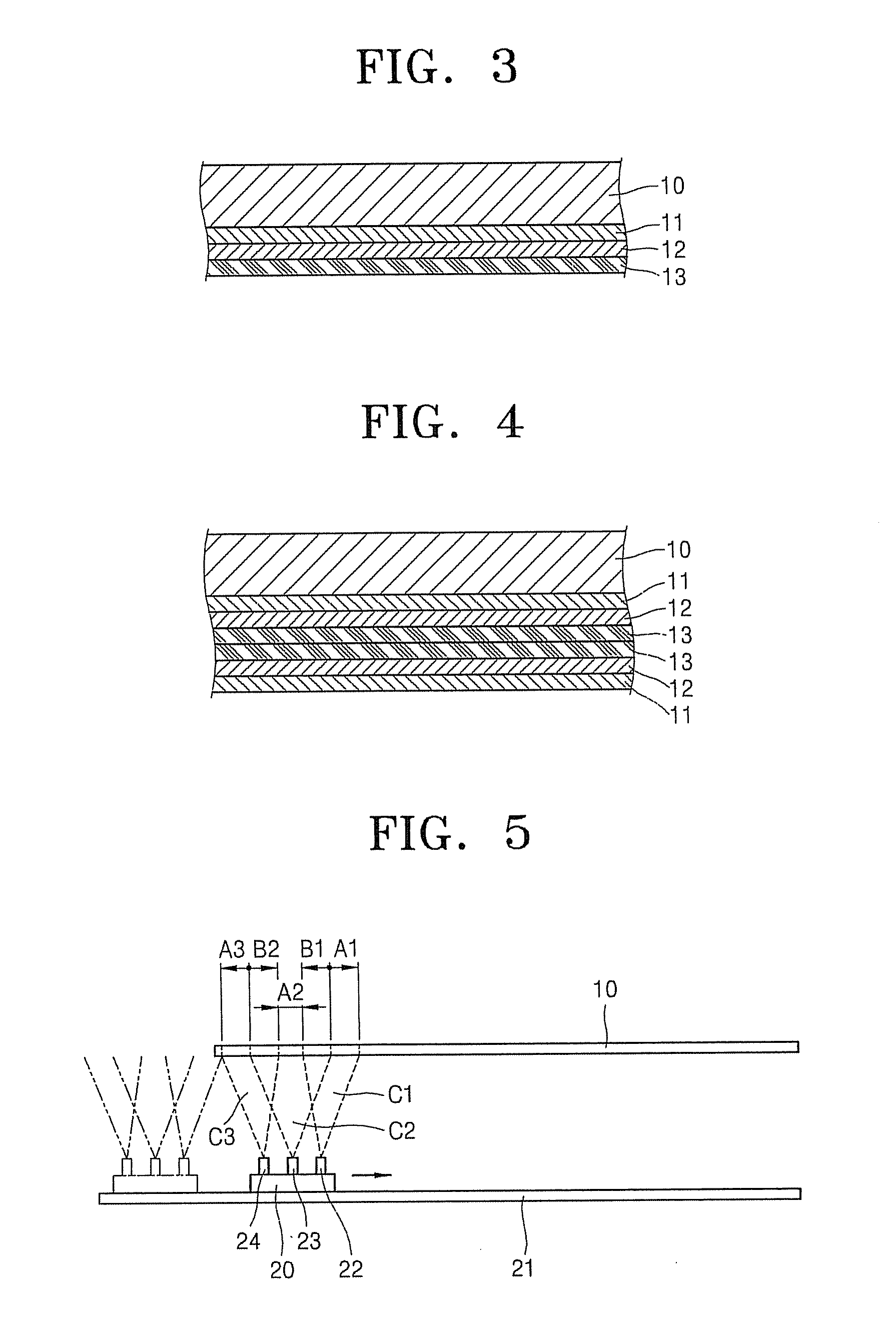 Evaporating method for forming thin film