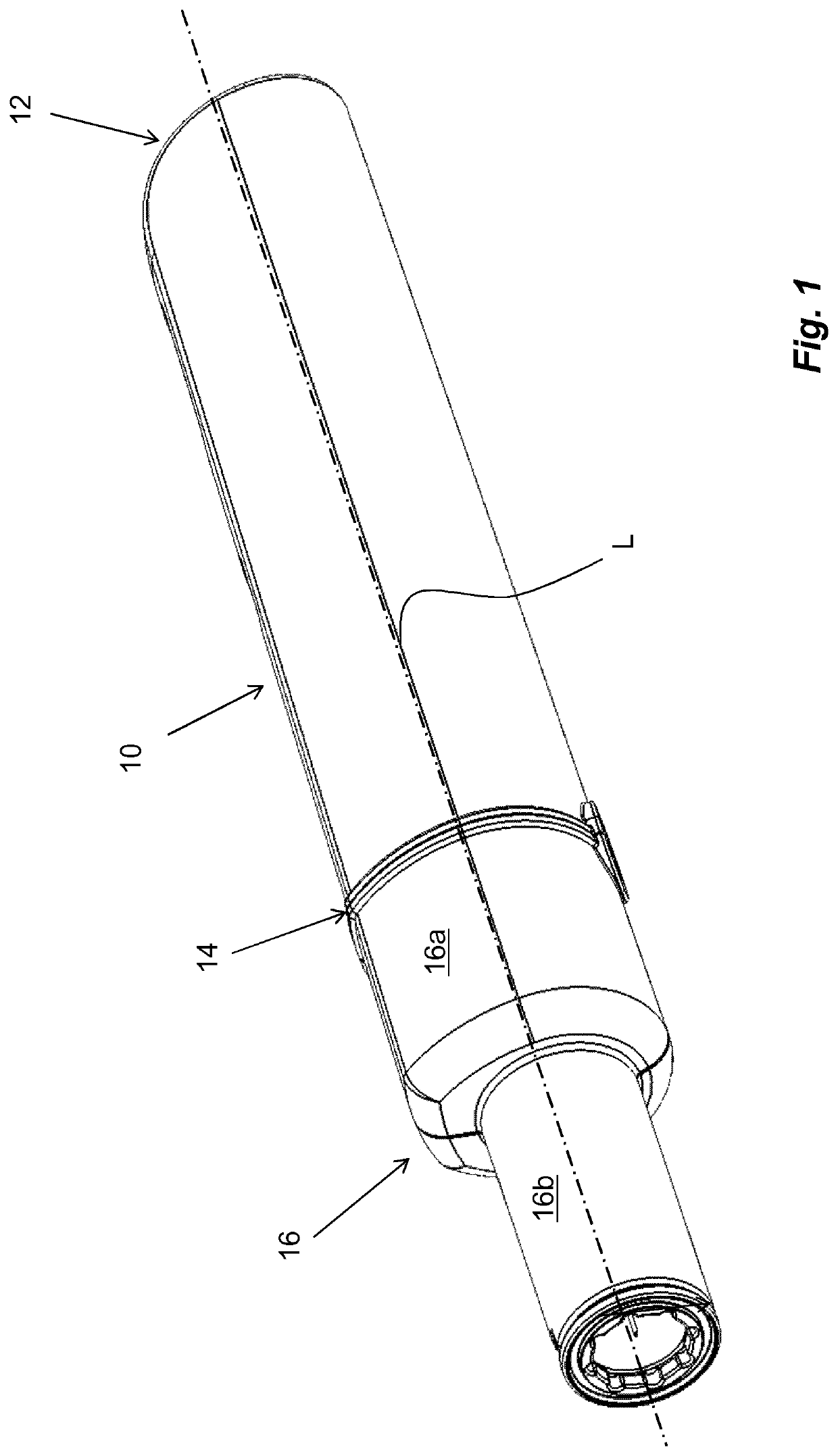 Autoinjector with delayed signal of complete medication delivery