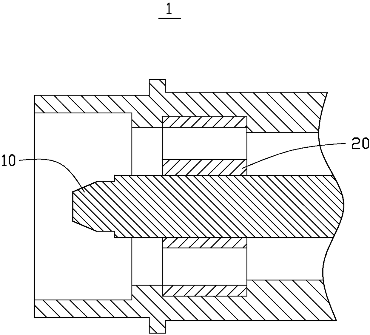 Insulator and connector of using same
