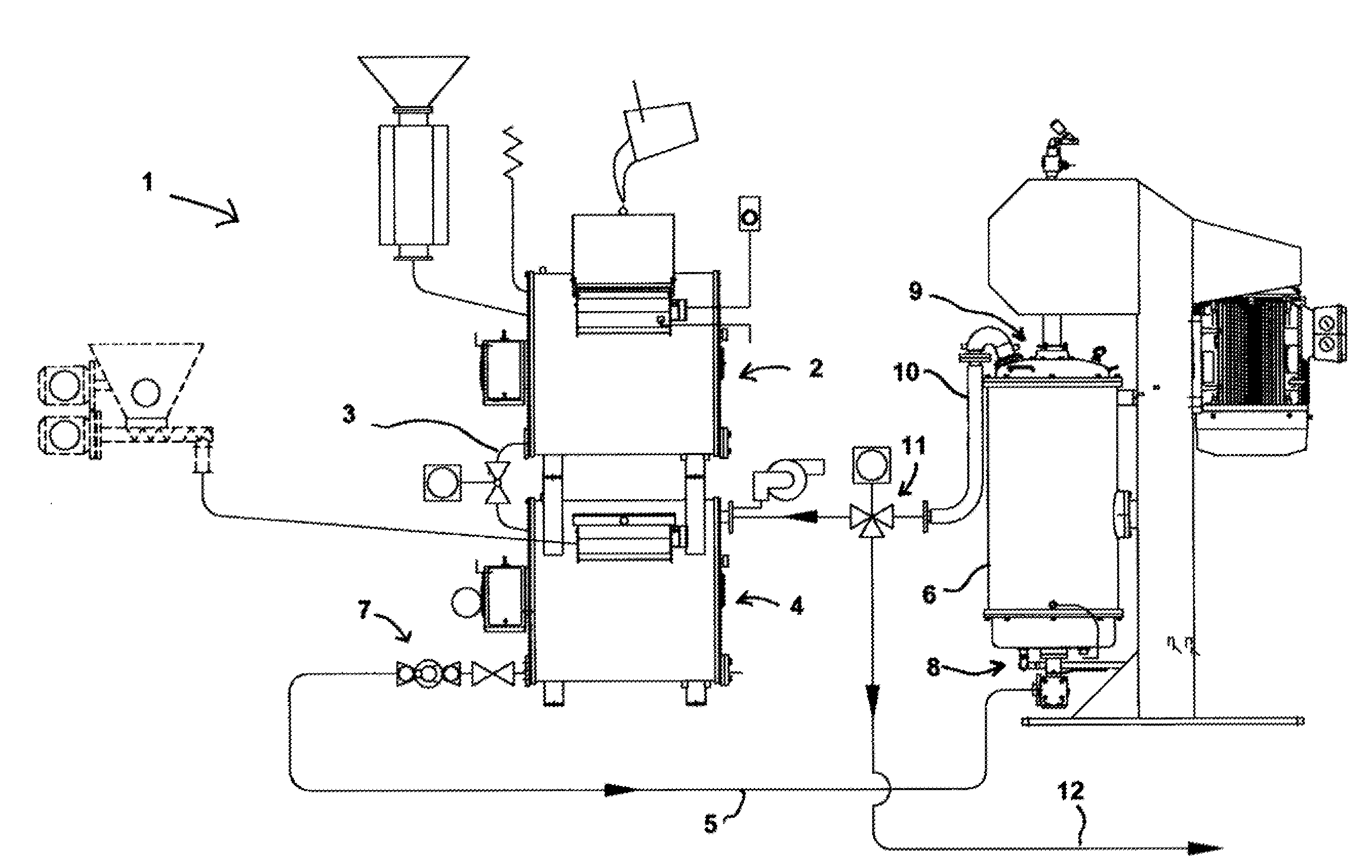 Method for operating a ball mill and a milling system