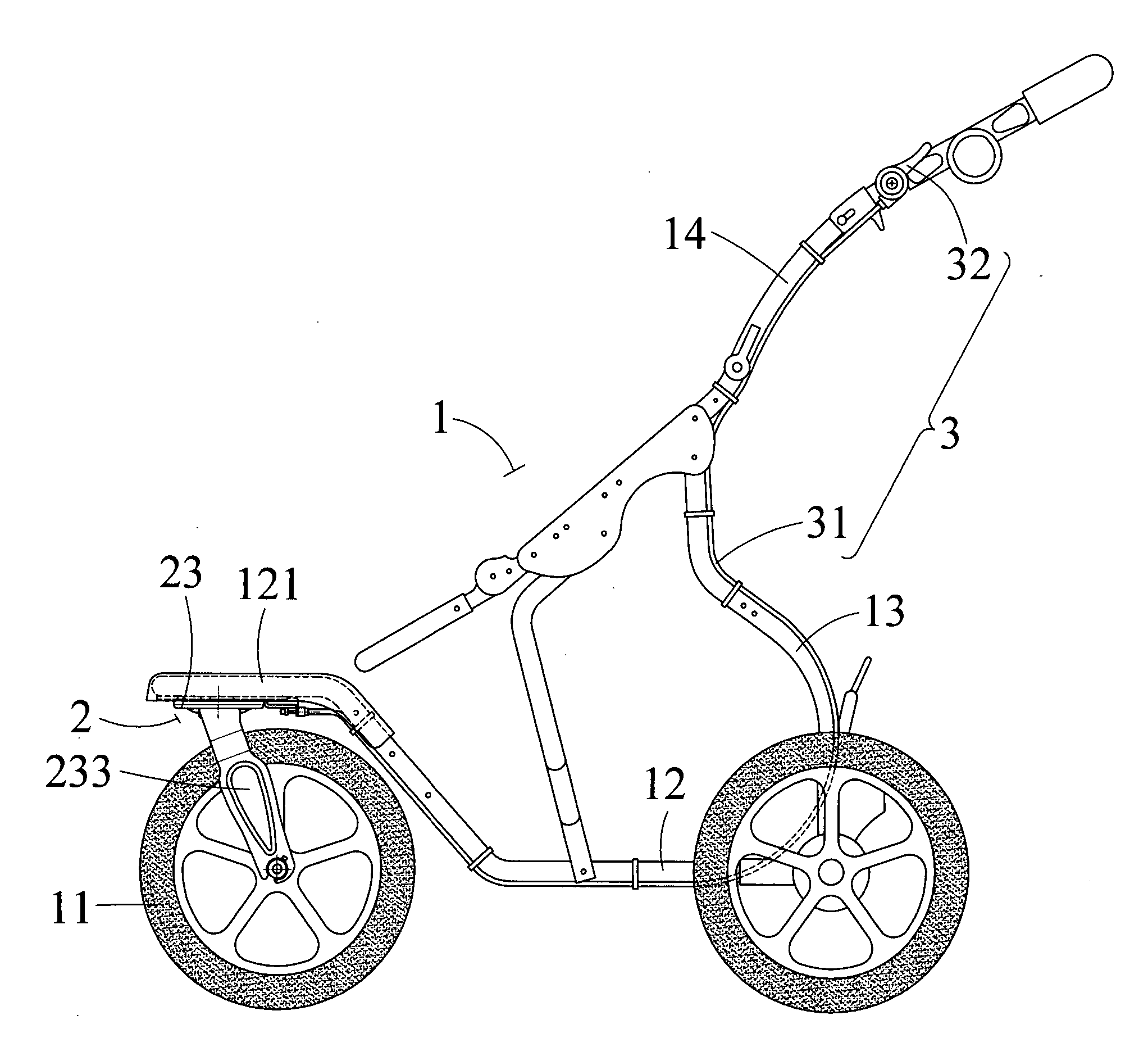 Stroller having wheel rotation control device