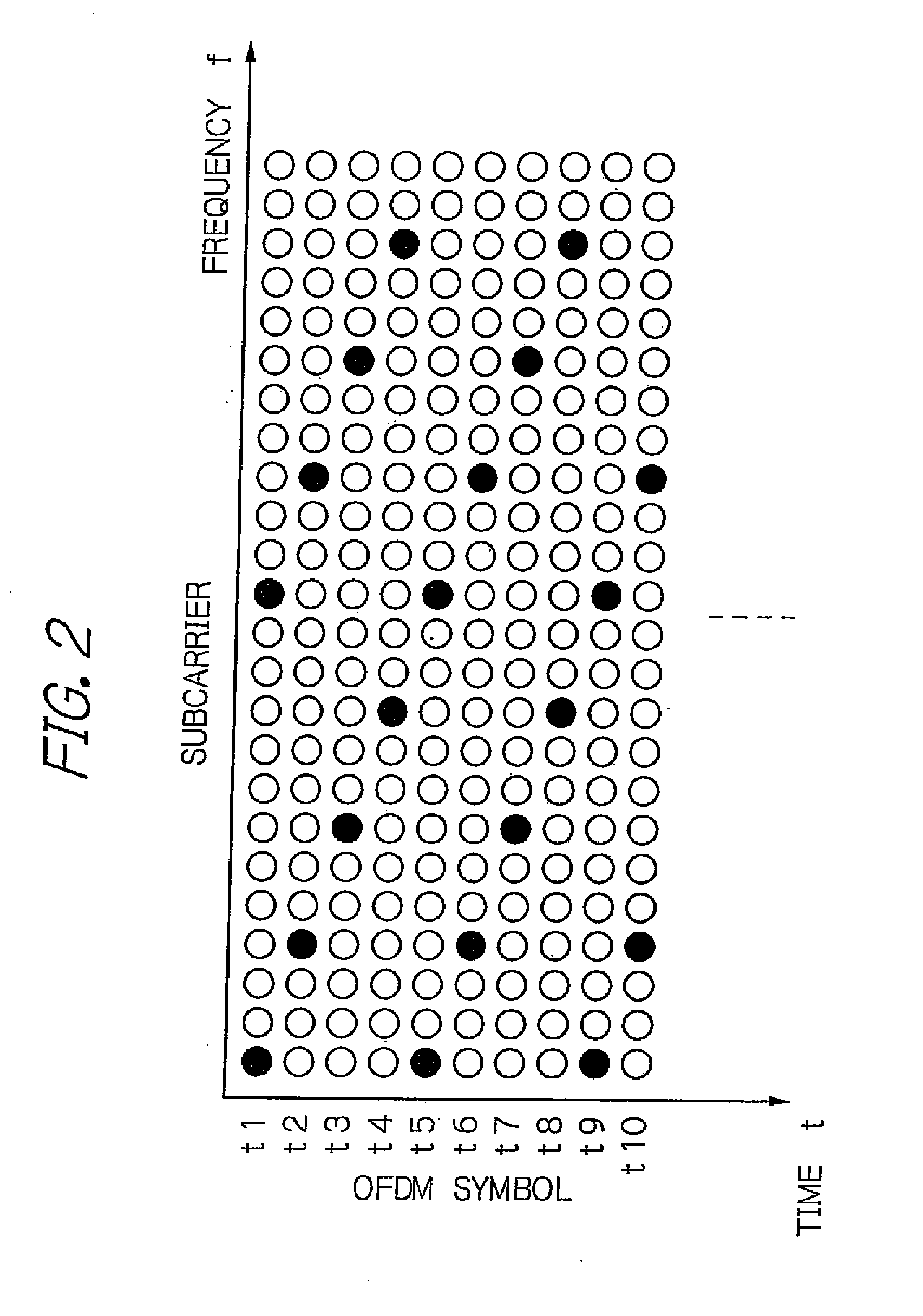 Equalizer demodulating a signal including sp symbols and an equalization method therefor