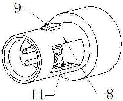 Push-pull self-locking multi-core connector