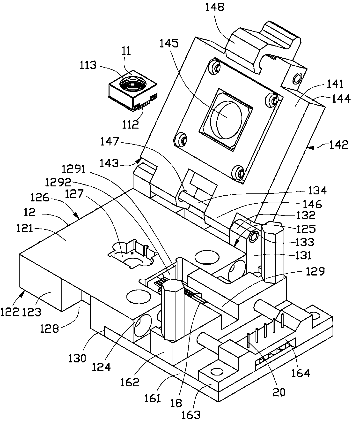 Measuring tool and measuring apparatus for electronic device