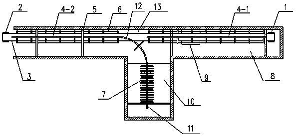 Hanging belt conveyer