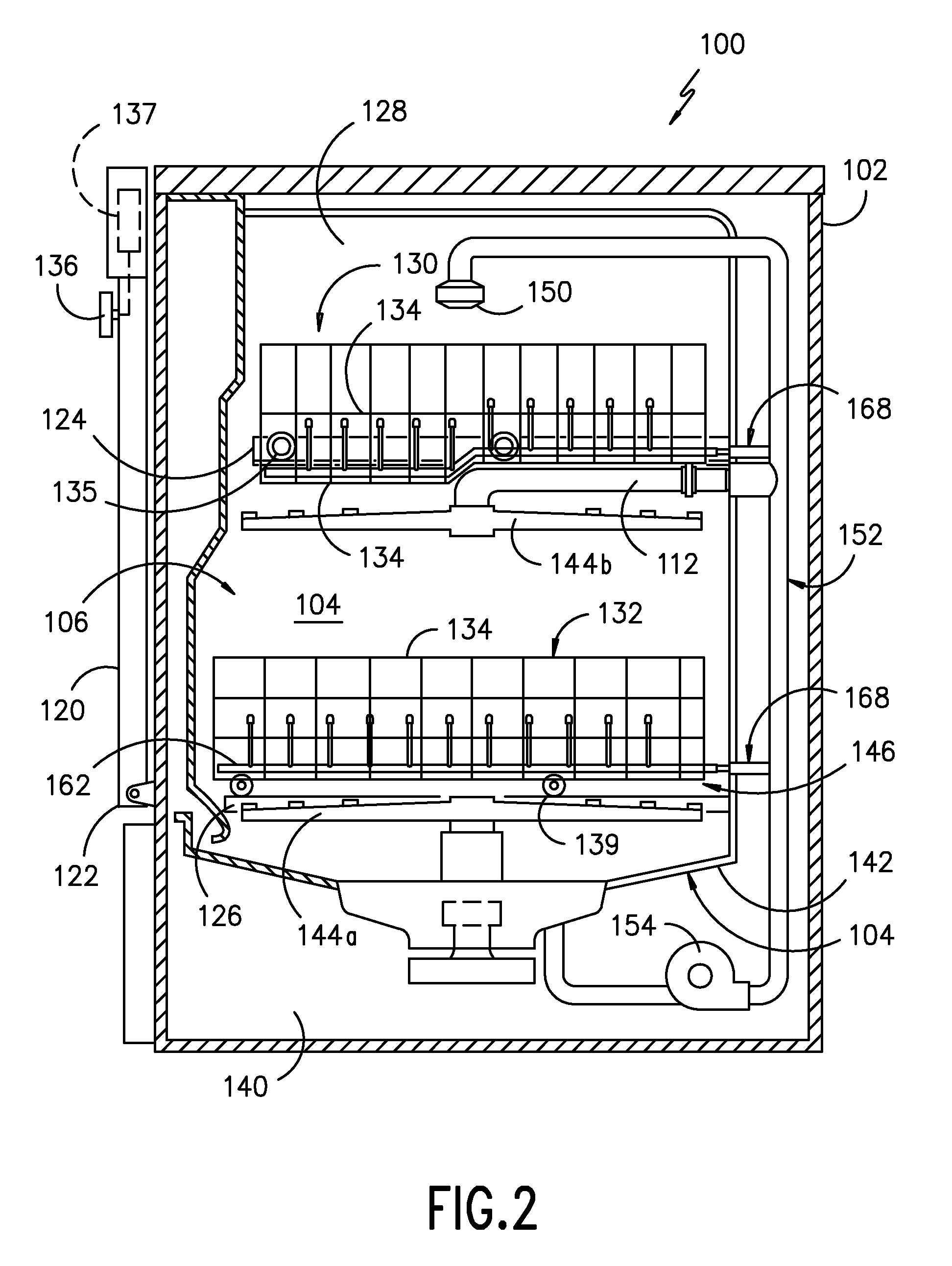 Fluid flow diverter for a dishwasher appliance