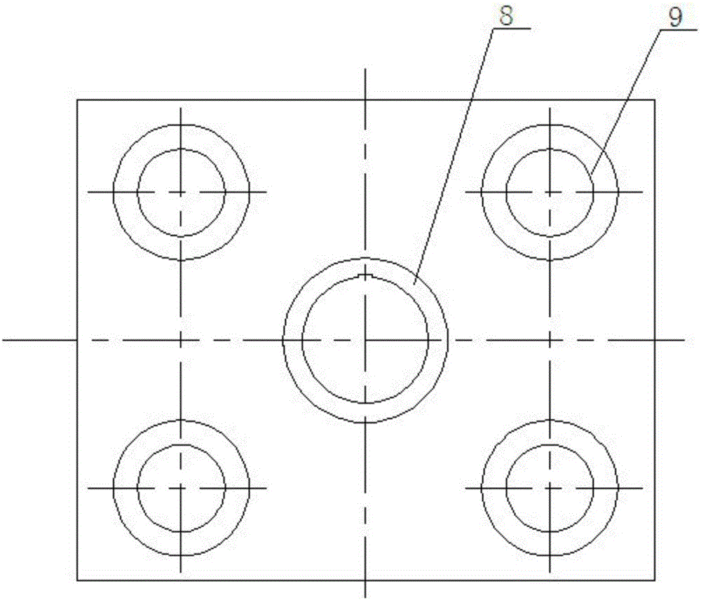 A manufacturing method of a ring beam structural member in a hydraulic plug-type platform lifting system