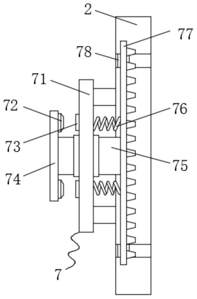 Auxiliary line drawing device for assembly type water and electricity installation