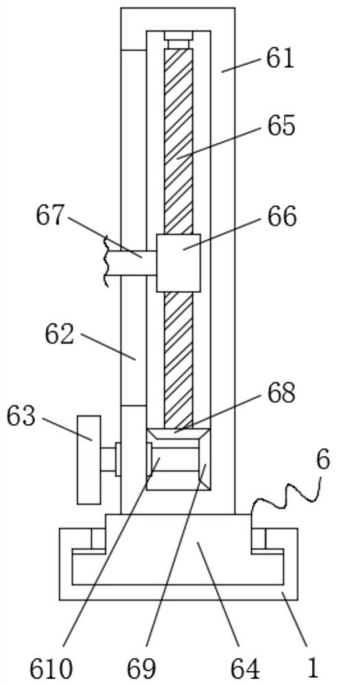 Auxiliary line drawing device for assembly type water and electricity installation