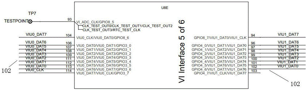 Video recording and driving circuit used for medical endoscope