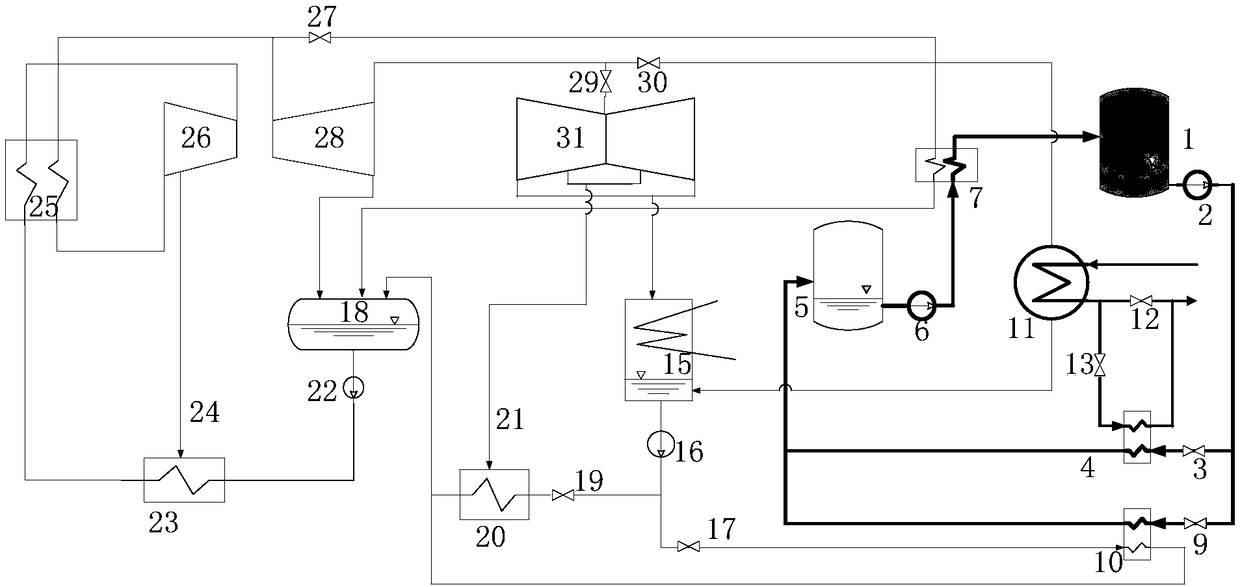 Thermoelectric decoupling system with heat storage function