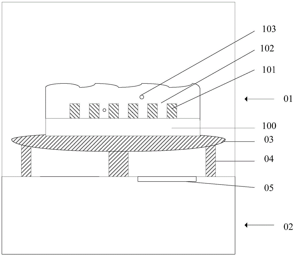 Photoetching method and processing chamber