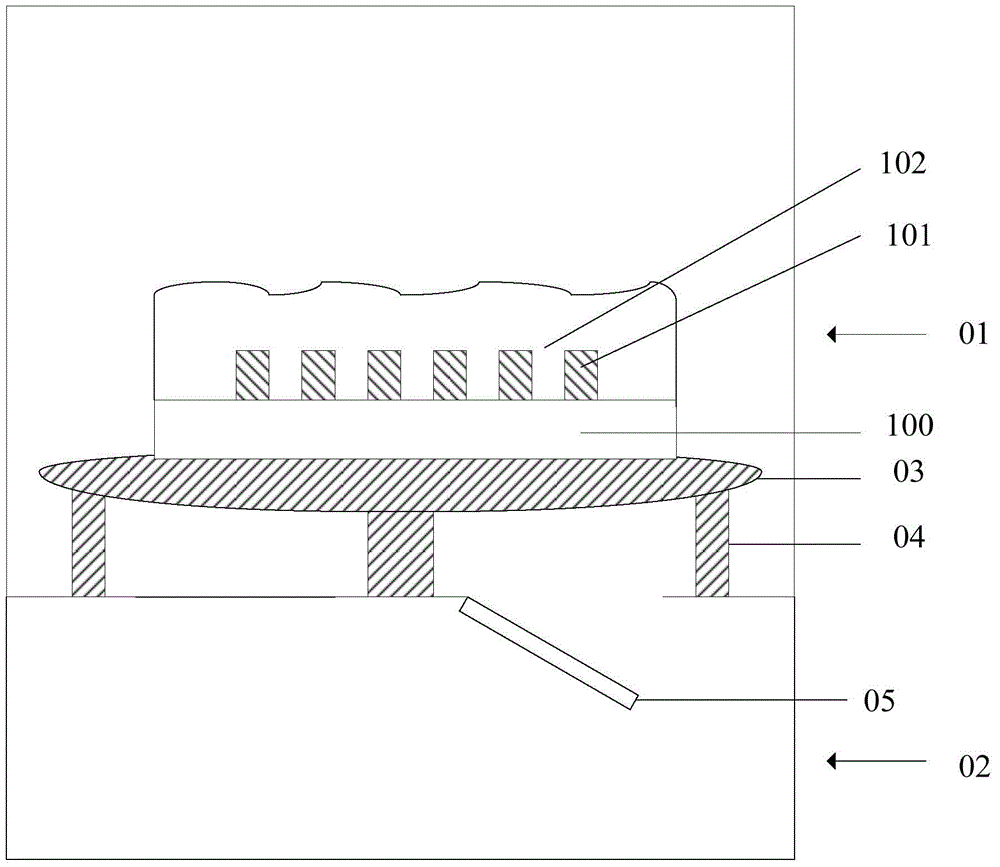 Photoetching method and processing chamber