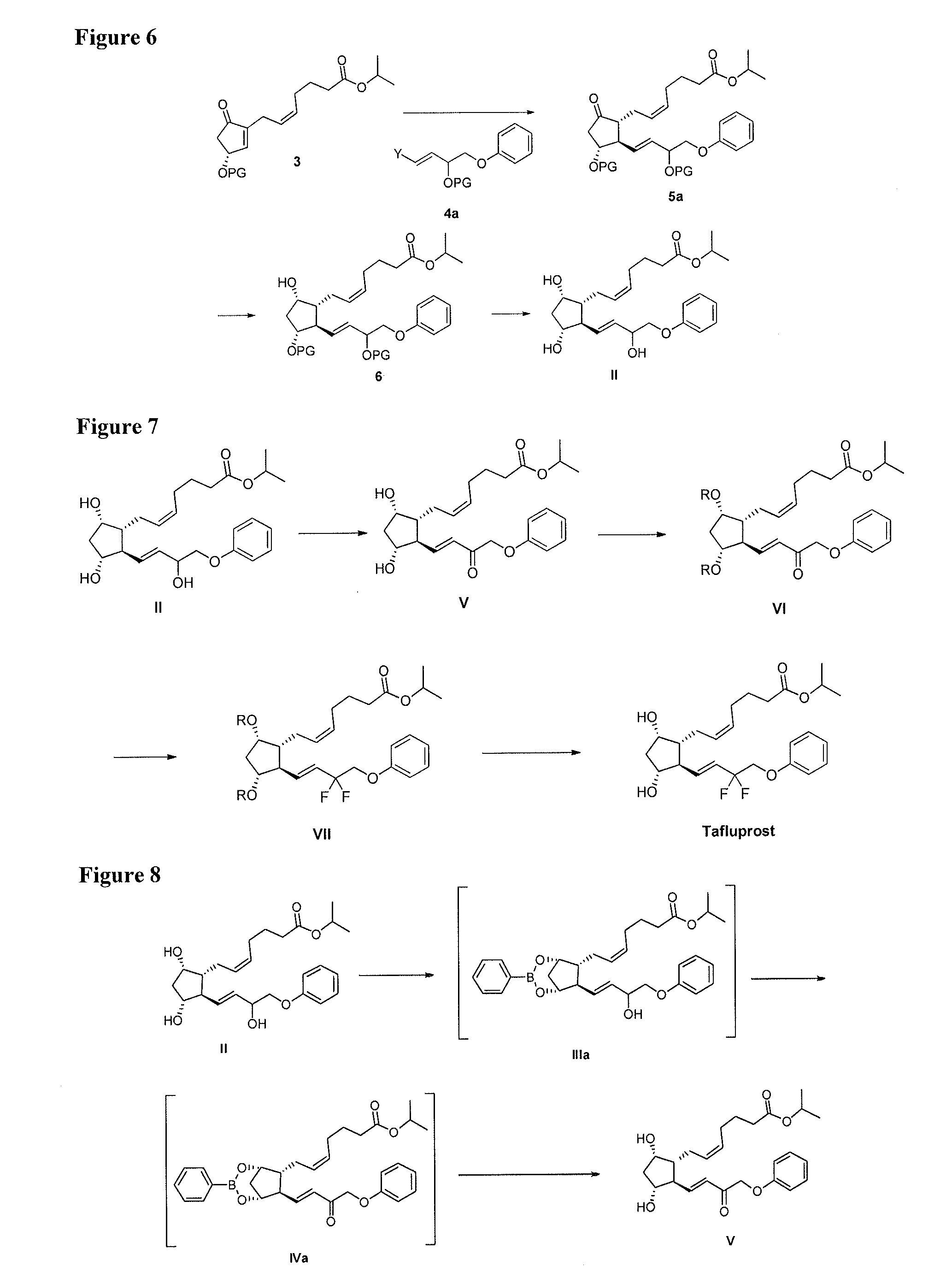 Process for the preparation of tafluprost and intermediates thereof
