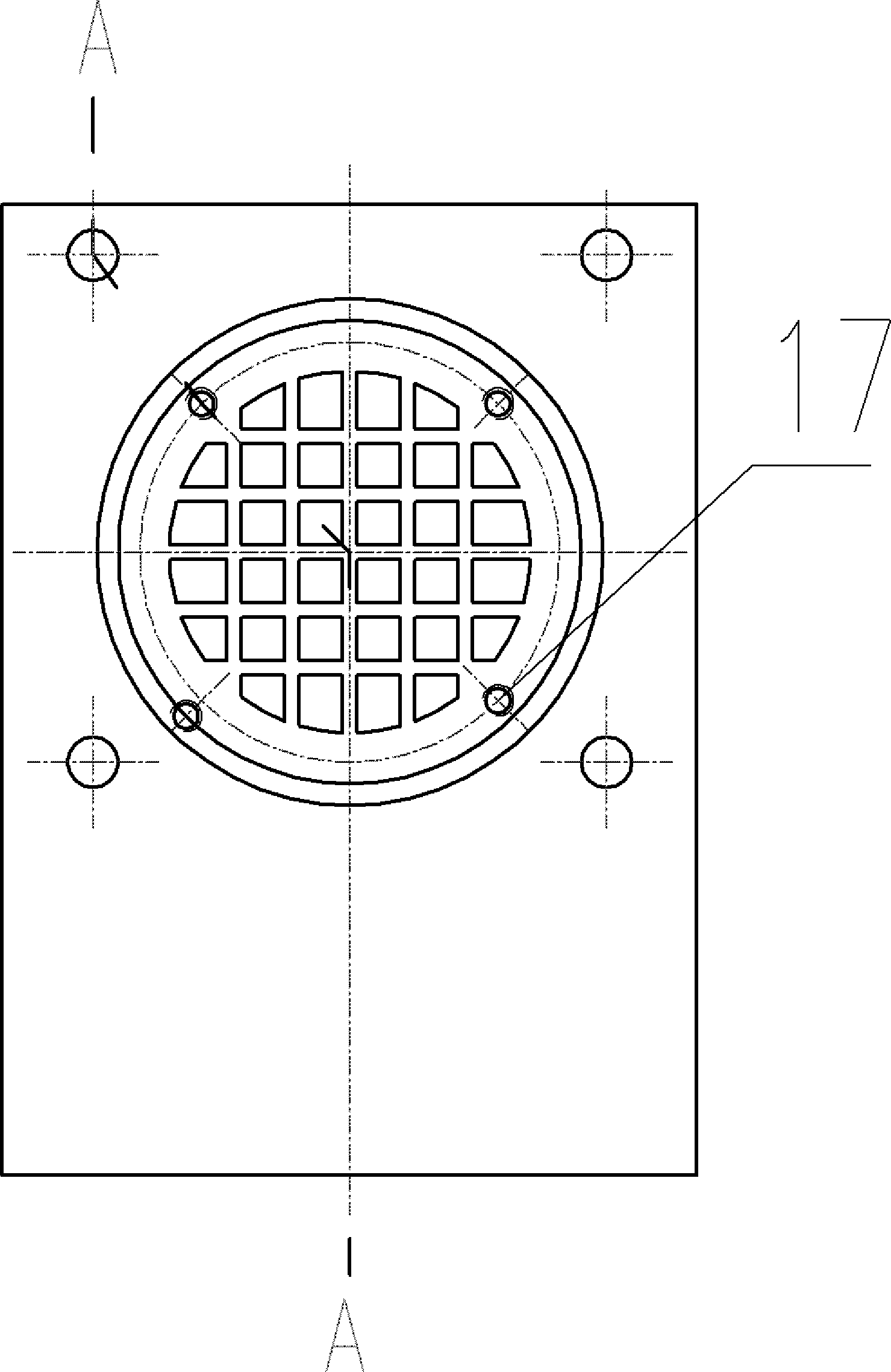 Vent hole protecting device for outdoor box