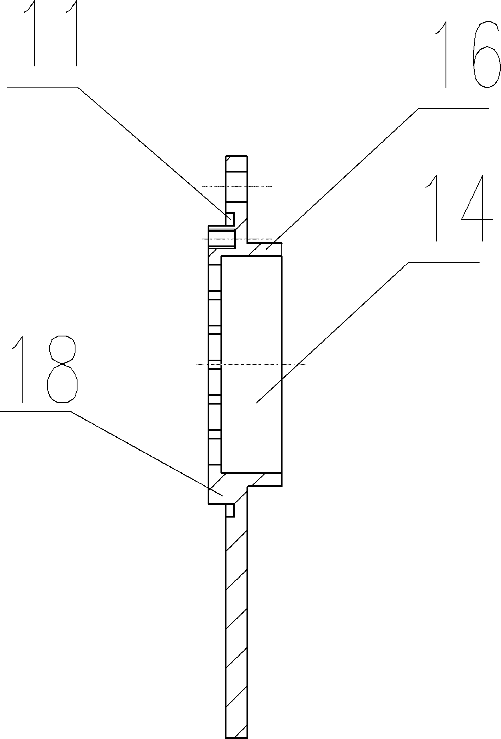 Vent hole protecting device for outdoor box