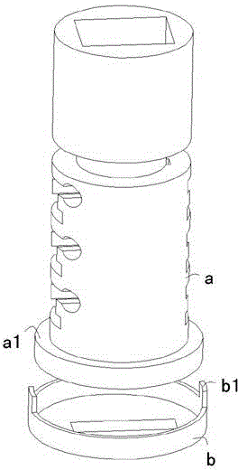 Assembler for lock cylinder and lock cylinder surface cover of automobile