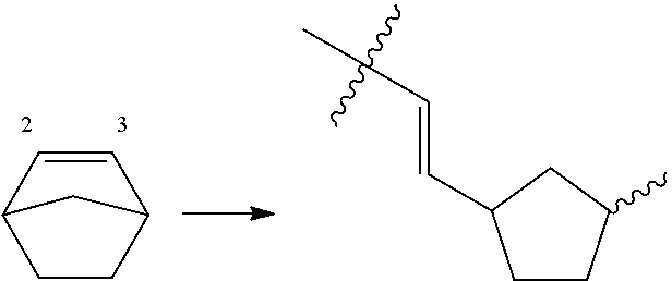 Single component mass polymerizable compositions containing polycycloolefin monomers and organoruthenium carbide precatalyst