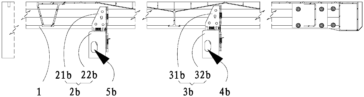 Frame with foldable spare wheel carrier crank support