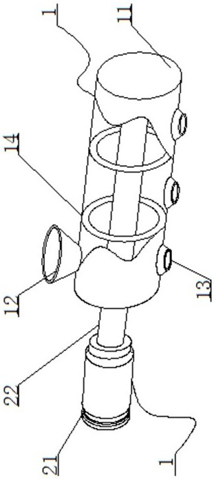 Soybean classifying screening machine