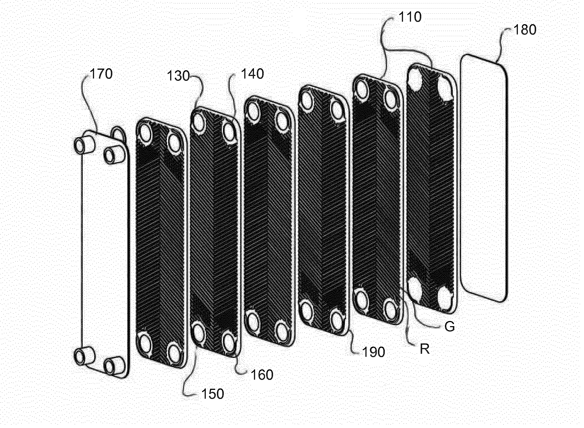 Heat exchanger with improved flow
