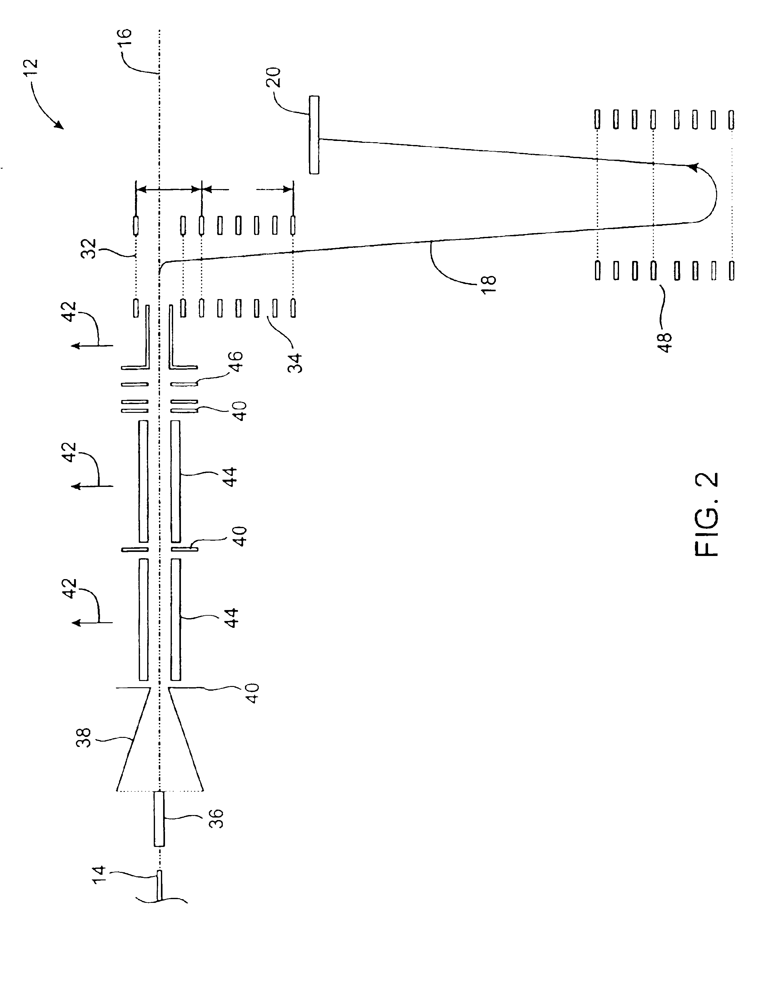 Multiplexed orthogonal time-of-flight mass spectrometer