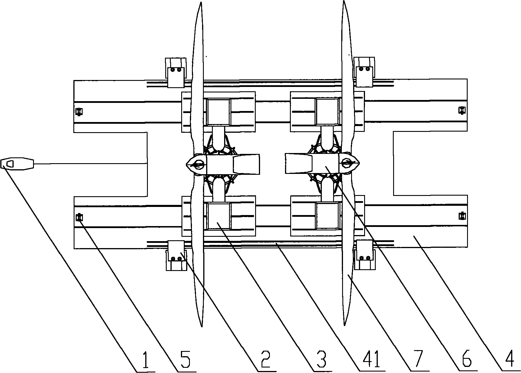 Wind turbine installation vessel and gravity center adjusting devices for same