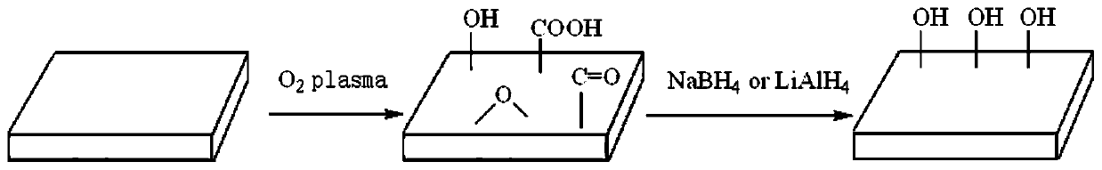 Modification Method of Single Hydroxyl Functionalization of Fluorine Resin