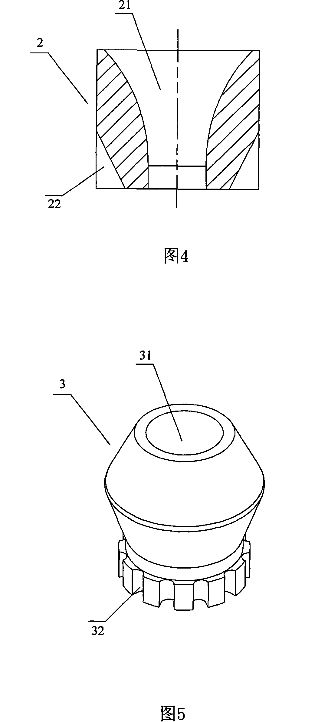 Laser cutting nozzle