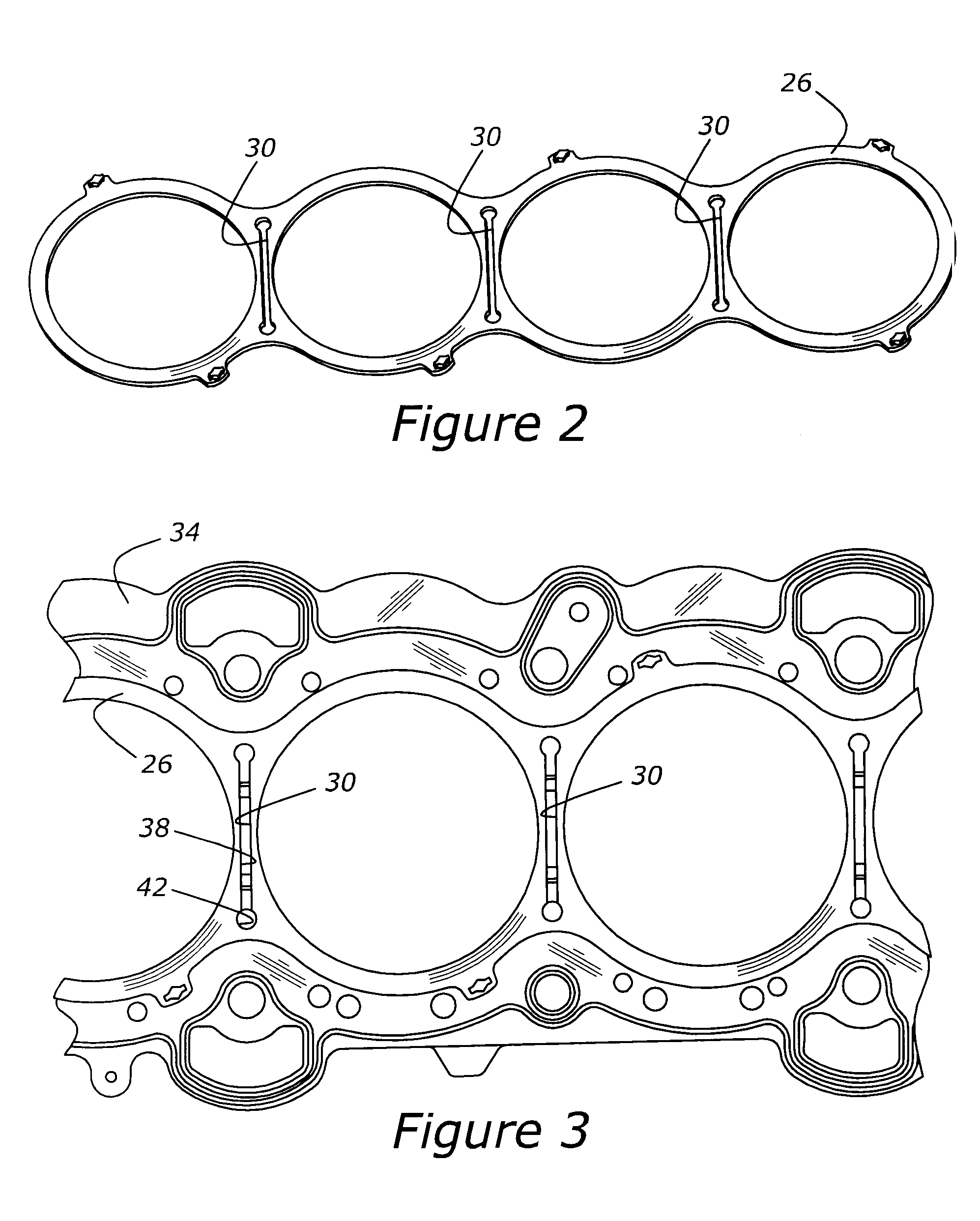 Internal combustion engine with direct cooling of cylinder components