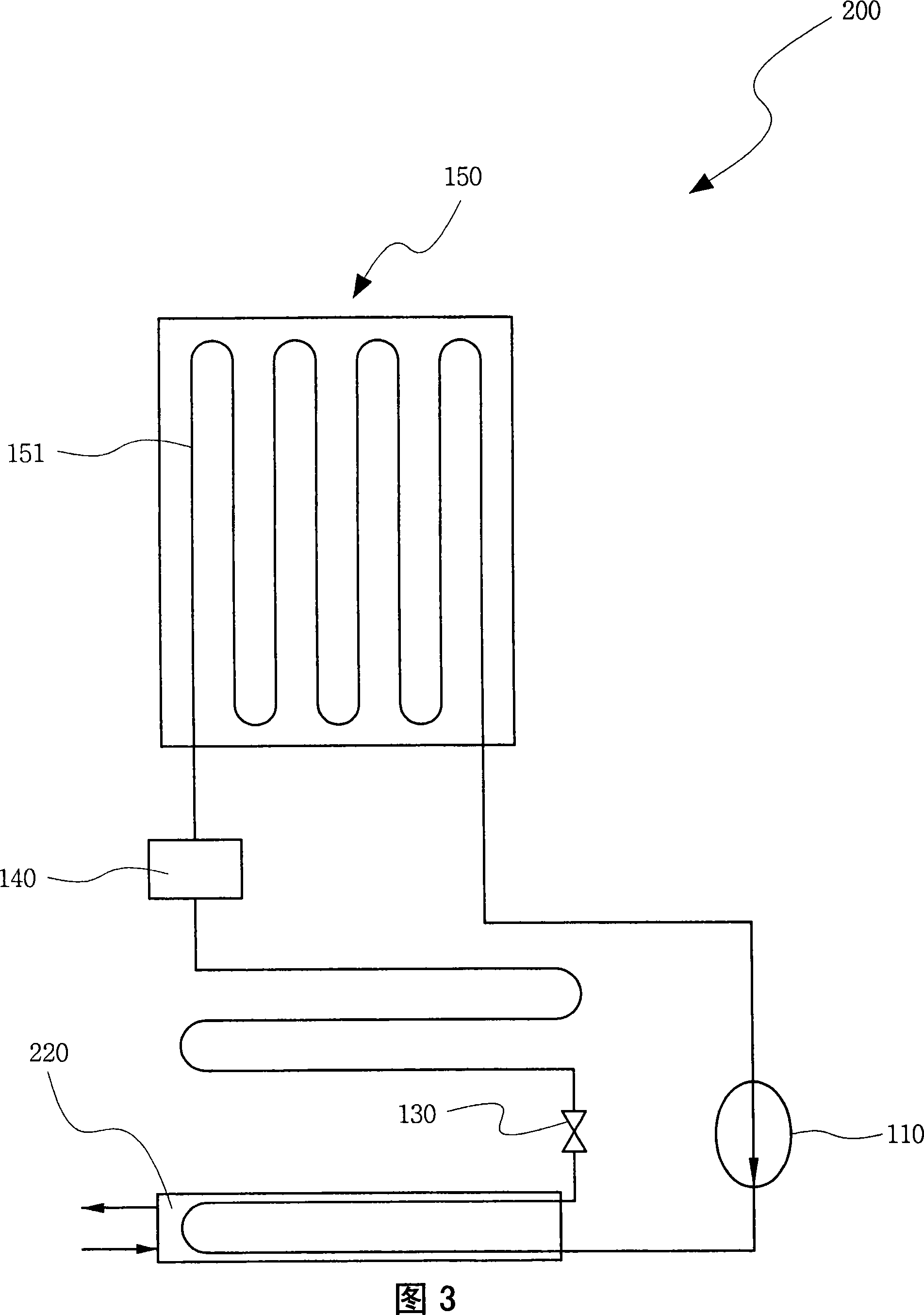 Partial radiation cooling device