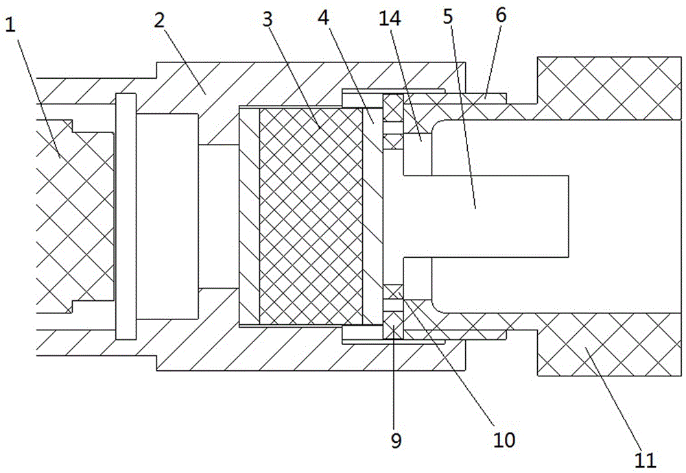 Connector tail accessories and its anti-dropping parts