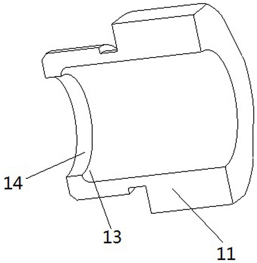 Connector tail accessories and its anti-dropping parts