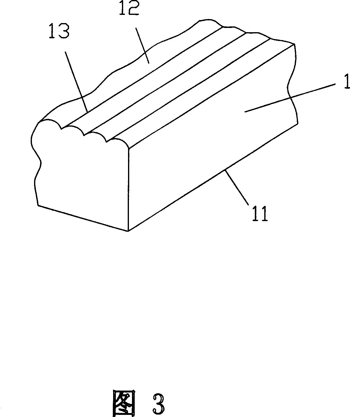 Display and its manufacturing method for displaying multidimensional impressions image