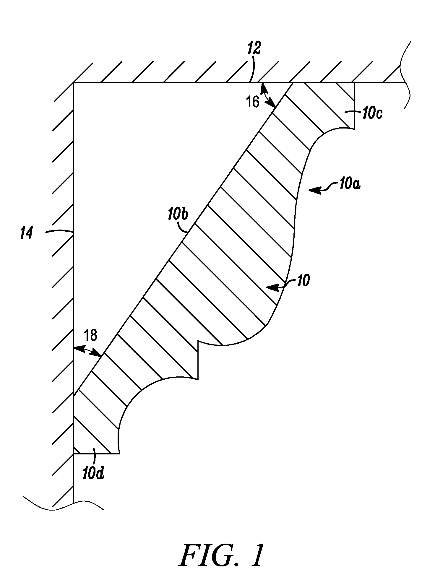 Protractor for calculating miter and bevel angles for installing molding