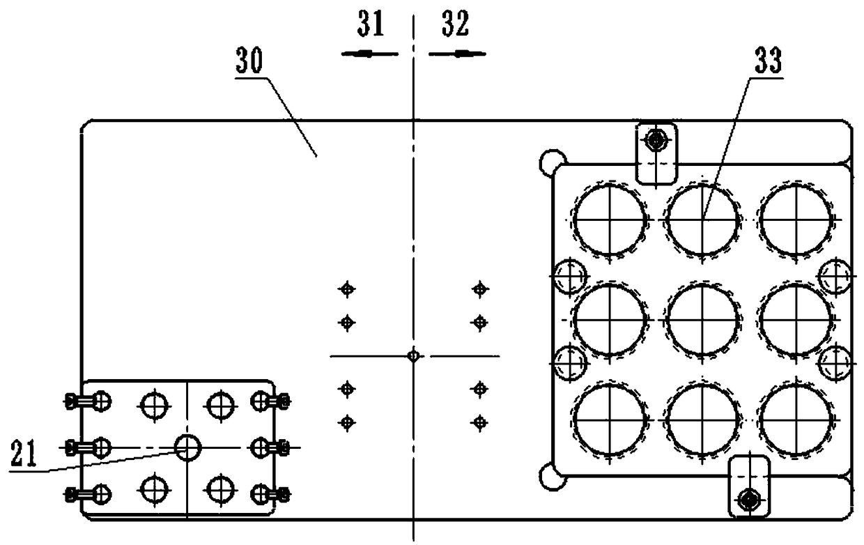 Device for measuring fluence rate and uniformity of low-energy ion beam flow