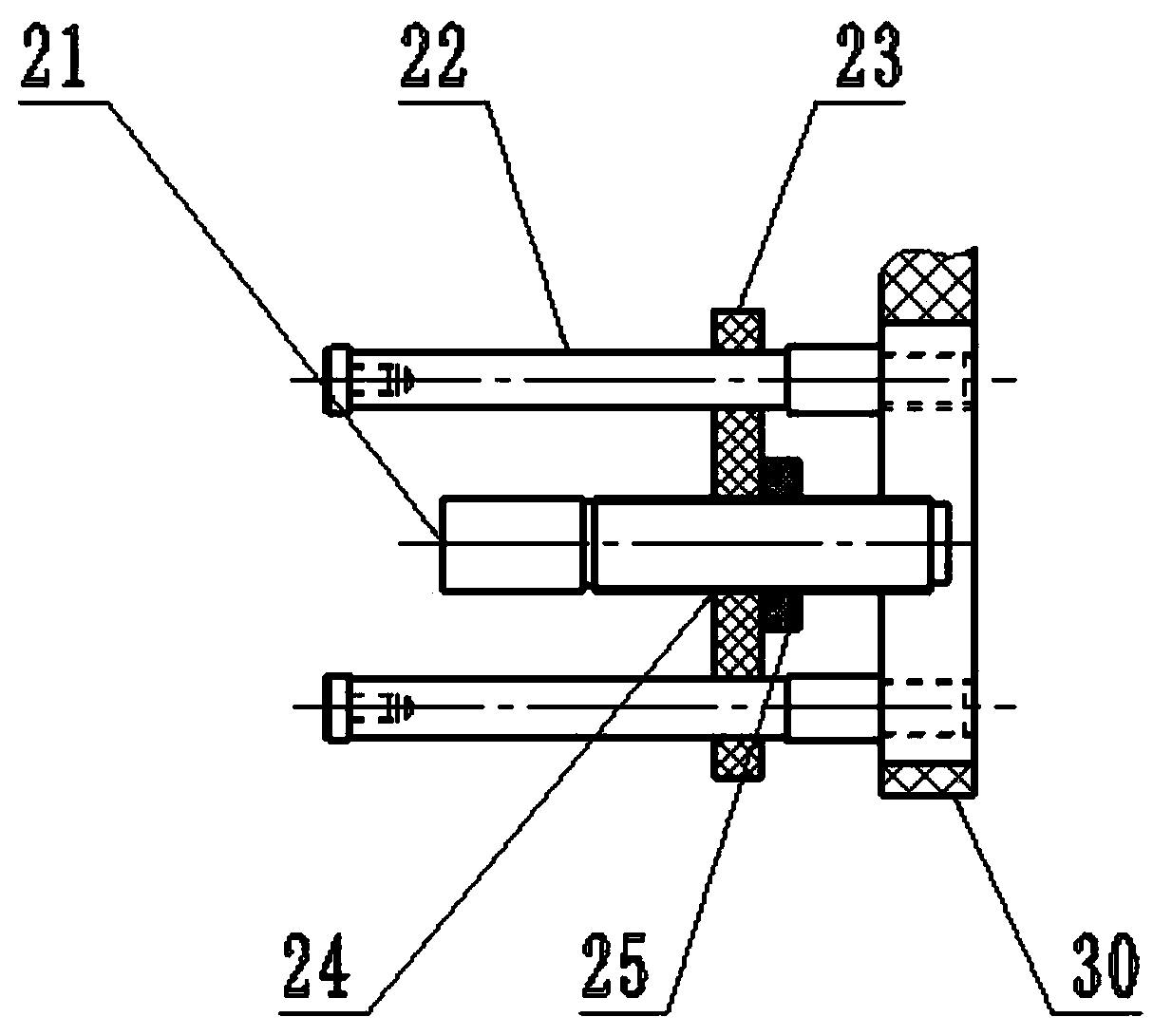 Device for measuring fluence rate and uniformity of low-energy ion beam flow