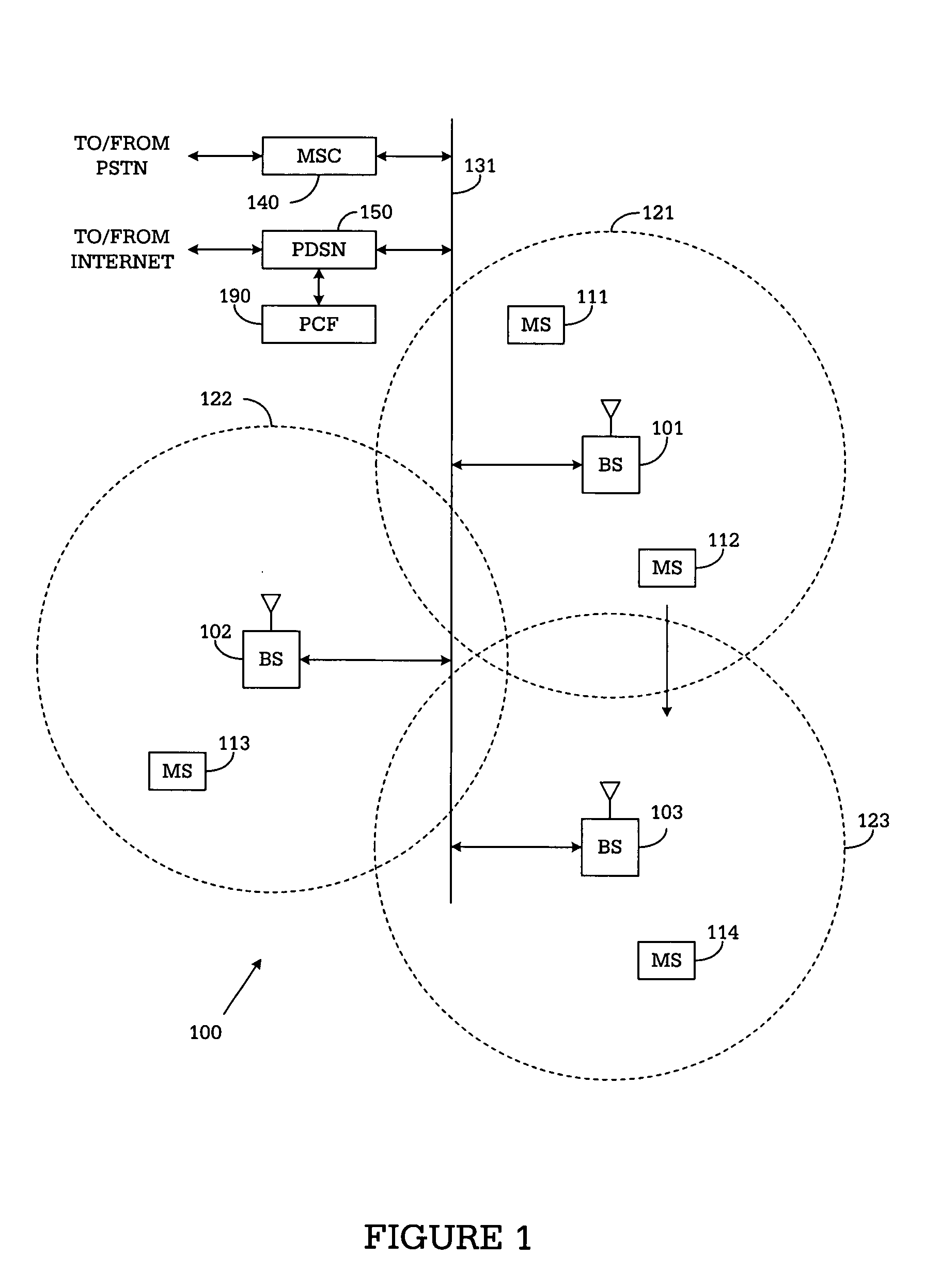 Base station for controlling use of reduced slot cycle mode of operation in a wireless network