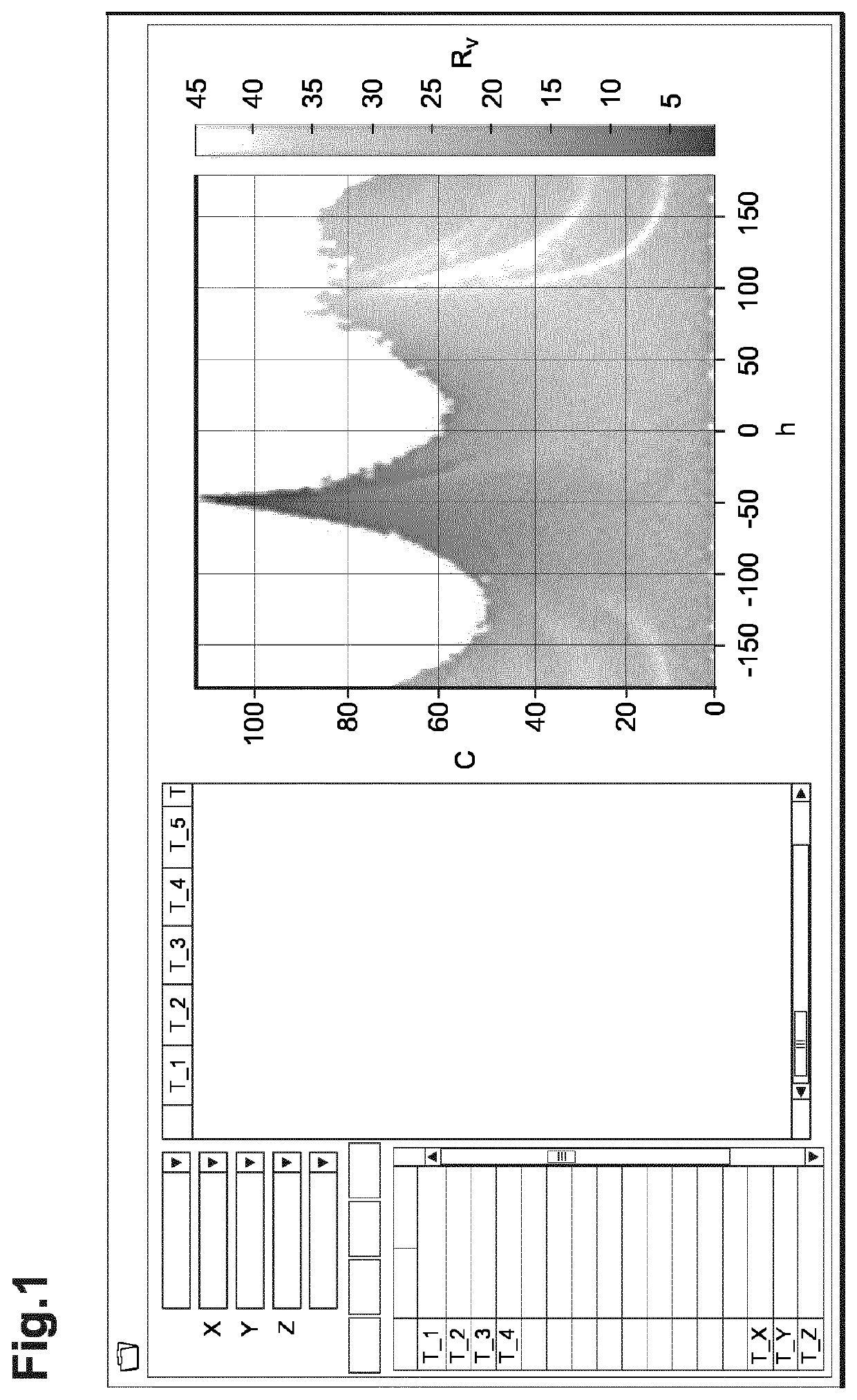 Method and system for determining a lens of customized color