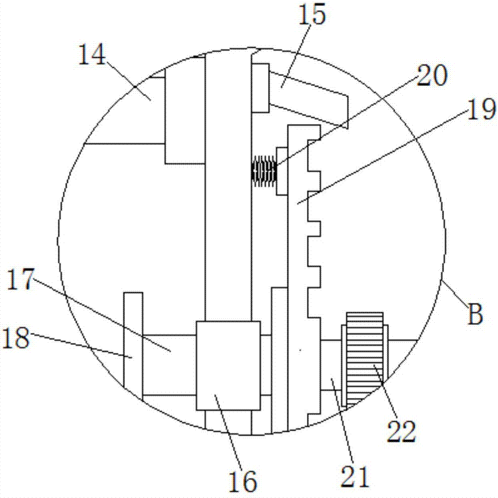 High-efficiency lubricating oil production blending device